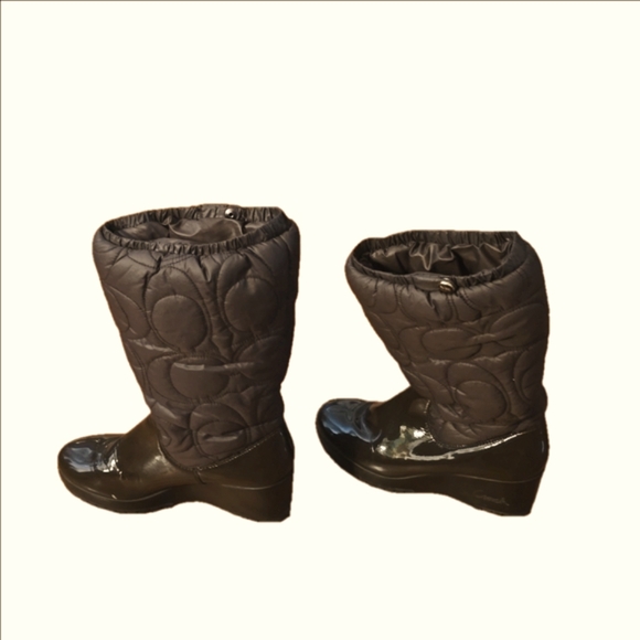 COACH CANTINA quilted boot.  - Picture 4 of 7